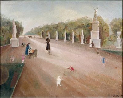 Im Jardin du Luxembourg av Alice Bailly