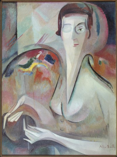 Self-portrait Alice Bailly av Alice Bailly