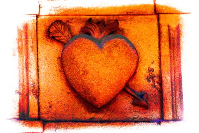 Georgian Heart, från serien Hearts, 2018 (fotografi) av Alice Gur Arie