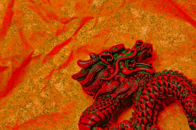 Roter Drache von Alice Gur-Arie