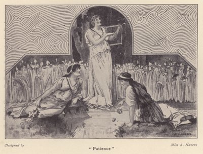 "Tålamod" (litho) av Alice Havers