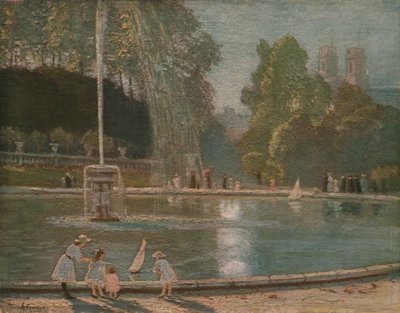 La Fontaine, sent 1800-tidigt 1900-tal, c1930. av Alice Maud Fanner