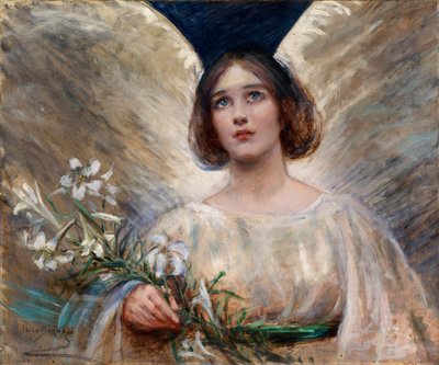 Påskliljor, sent 1800-tidigt 1900-tal. av Alice Pike Barney