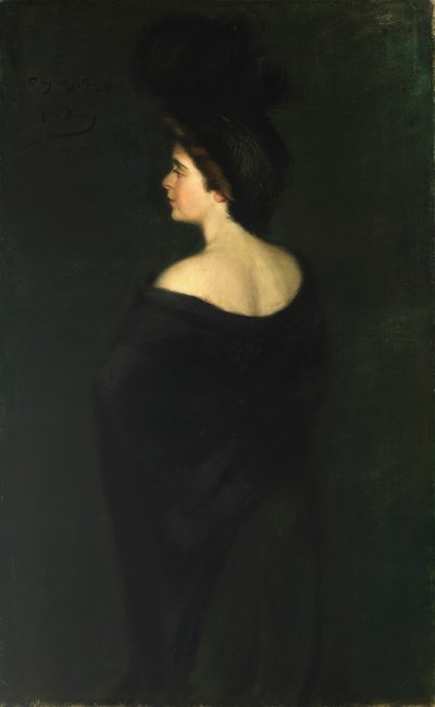 Laura i svart av Alice Pike Barney