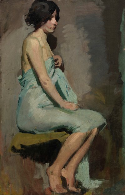 Studie av en sittande kvinna av Alice Pike Barney
