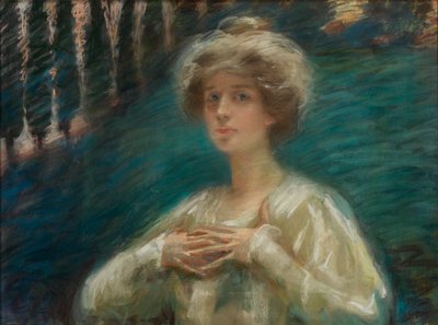 Sylvan Bakgrund av Alice Pike Barney
