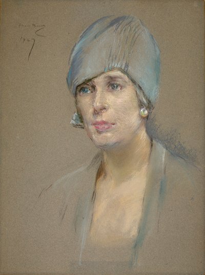 Besökaren (Mrs Richard P. McCullough) av Alice Pike Barney