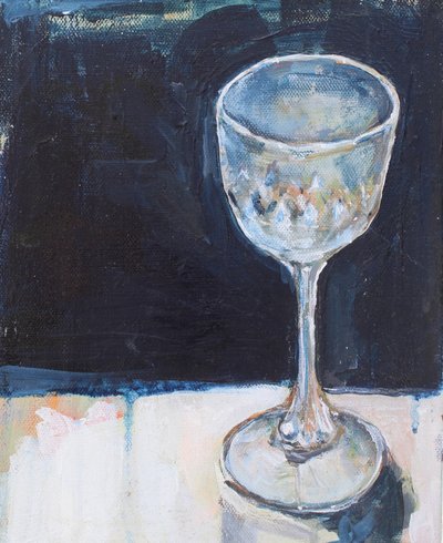 Elegant vinglas av Alice White