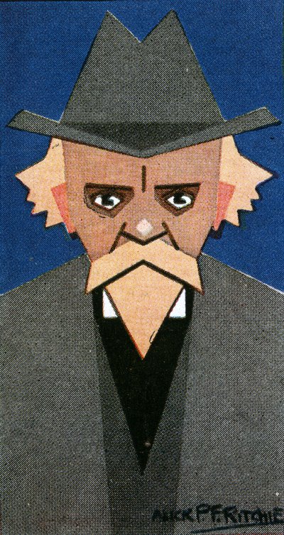Hall Caine, 1926 av Alick P. F. Ritchie