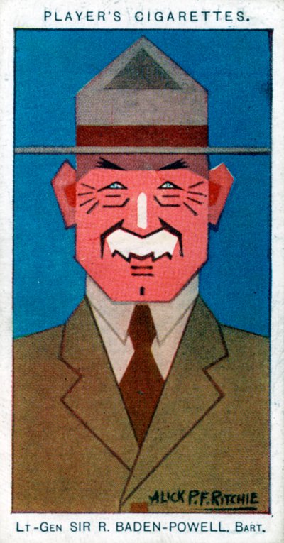 Robert Baden-Powell, 1:e baron Baden-Powell, 1926. av Alick P. F. Ritchie