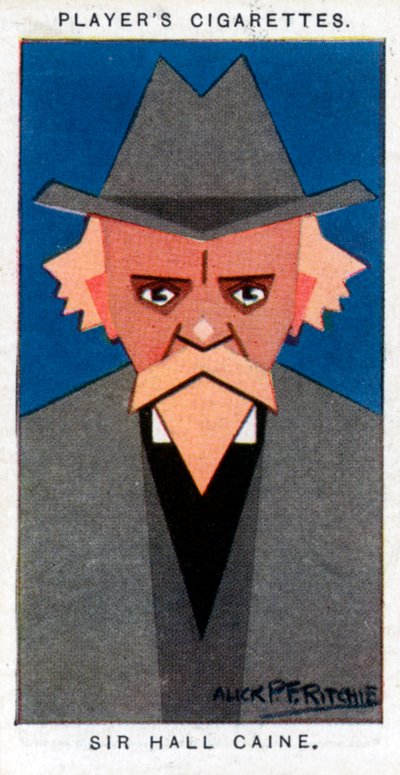 Sir Hall Caine, brittisk författare, 1926 av Alick P. F. Ritchie