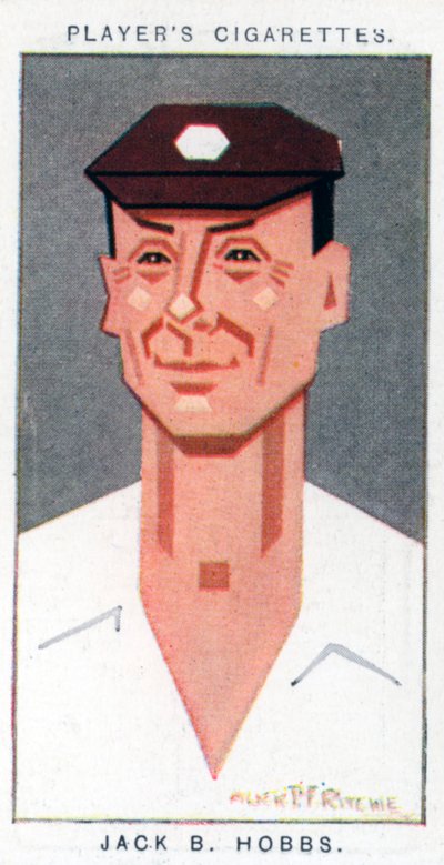 Sir Jack Hobbs, brittisk cricketspelare, 1926 av Alick P. F. Ritchie