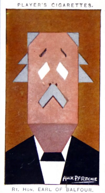 Arthur James Balfour av Alick Penrose Forbes Ritchie