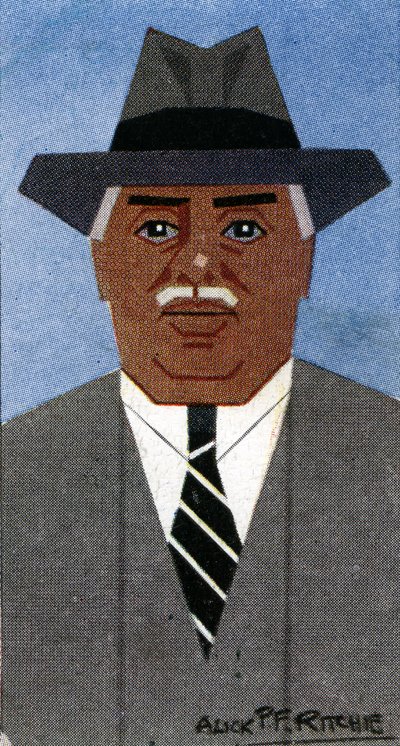 H.H. Aga Khan III av Alick Penrose Forbes Ritchie
