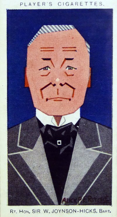 William Joynson-Hicks av Alick Penrose Forbes Ritchie