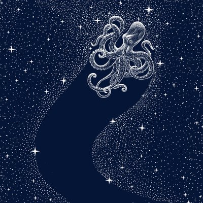 Kosmisk bläckfisk i full fart av Alirıza ÇAKIR