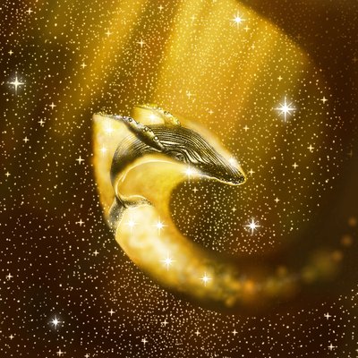 Den gyllene kosmiska valen av Alirıza ÇAKIR
