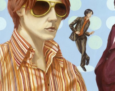 Disco 2000 (2) (acrylic on canvas) av Alix Contemporary Artist Soubiran Hall