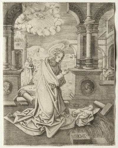 Födelsekyrkan, 1520-talet. av Allaert Claesz
