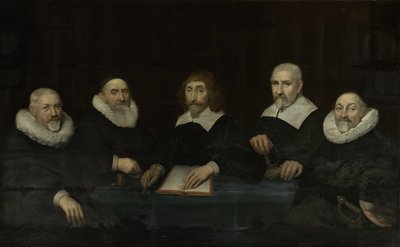 Regenterna för rättelsehuset i Middelburg, 1643 av Allaert van Loeninga