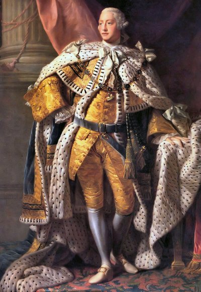 Kung George III av Allan Ramsay