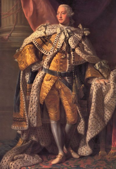 Kung George III av Allan Ramsay