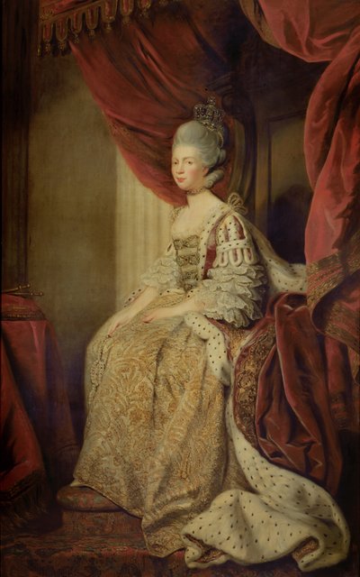 Drottning Charlotte av Allan Ramsay