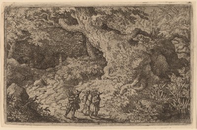 En tjock skog av Allart van Everdingen