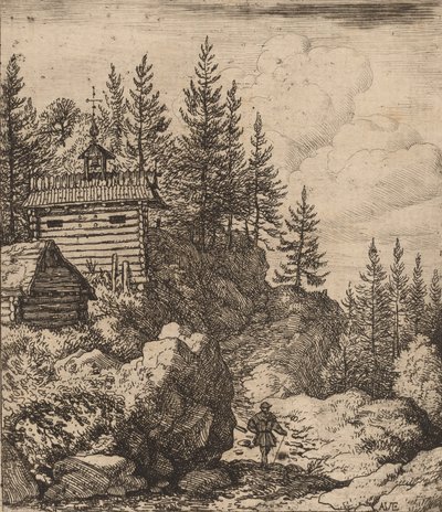 Kapell, troligen ca. 16451656. av Allart van Everdingen