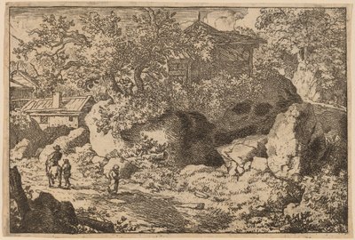 Bonde till häst, troligen ca. 16451656. av Allart van Everdingen