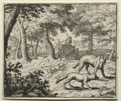 Reynard the Fox: The Badgers Defense of Reynard. av Allart van Everdingen
