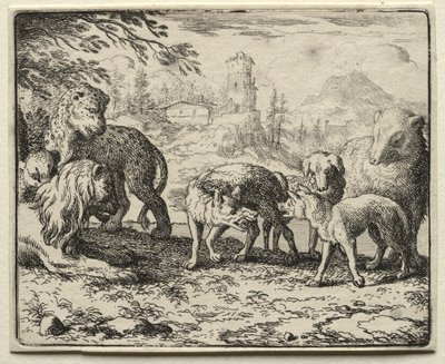 Reynard the Fox: The Condemnation of Reynard av Allart van Everdingen