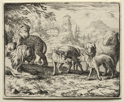 Reynard the Fox: The Condemnation of Reynard. av Allart van Everdingen