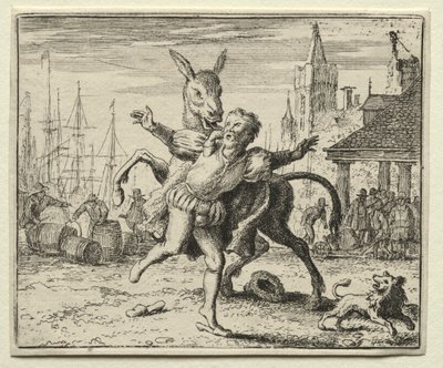 Reynard the Fox: The Jealous Ass. av Allart van Everdingen