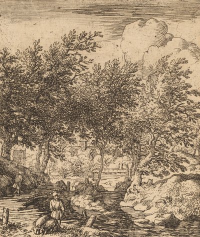 Svinhjärde, troligen ca. 16451656. av Allart van Everdingen