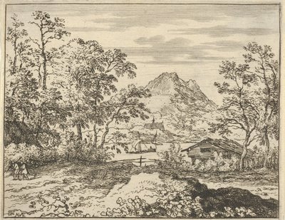 The Broad River, 1600-talet. av Allart van Everdingen