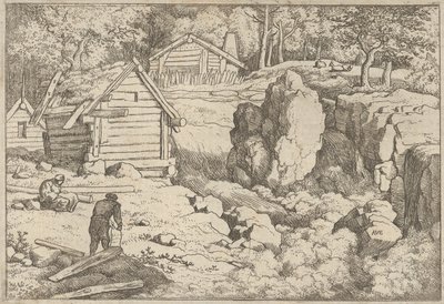 Snickaren, 1600-talet. av Allart van Everdingen