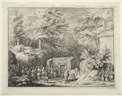 Den fjärde våren, 1660-talet. av Allart van Everdingen