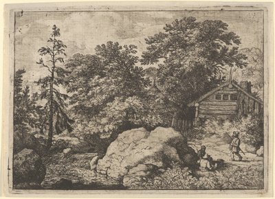 The Hill, 1600-talet. av Allart van Everdingen
