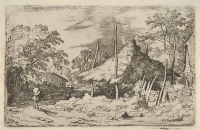 Hjulet under Haybarnet, 1600-talet. av Allart van Everdingen