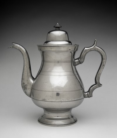 Tekanna, c. 1829-1842 (britannien metal) av Allen Porter