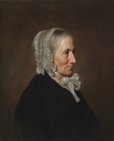 Porträtt av konstnärens mamma, troligen mitten av 1800-talet. av Allen Smith
