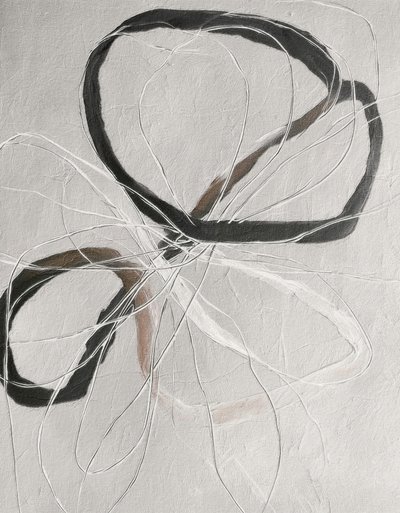 Abstrakta slingrande linjer av Alma