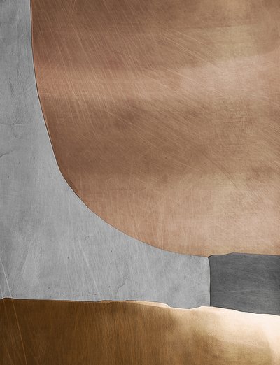 Formar i borstad koppar av Alma