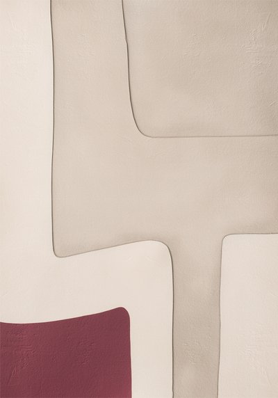 Jordnära abstrakta former av Alma