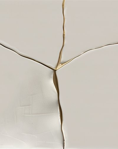 Elegant Gold Kintsugi av Alma