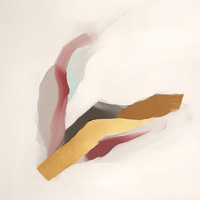 Modernt, flytande guld – abstrakt av Alma