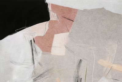 En dämpad abstrakt komposition av Alma