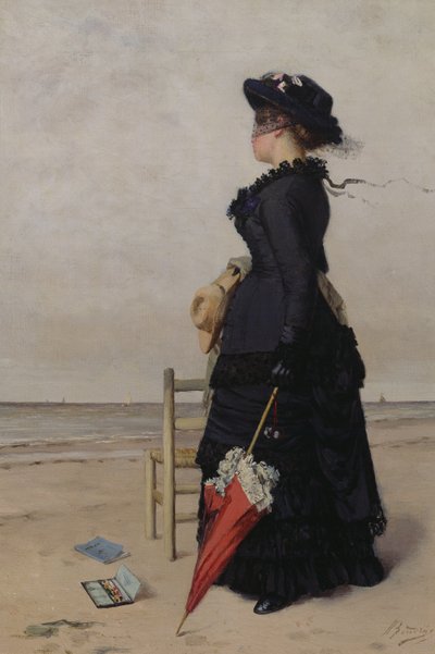 Tittar ut mot havet av Alois Boudry