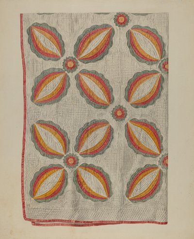 Quilt lampett av Alois E. Ulrich